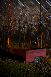 Star Trails over Arkansas
